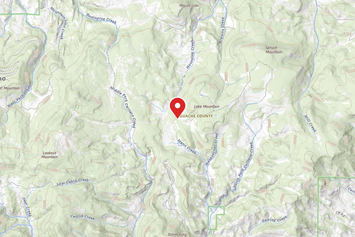 Dispersed Site near 38.0058, -106.4080