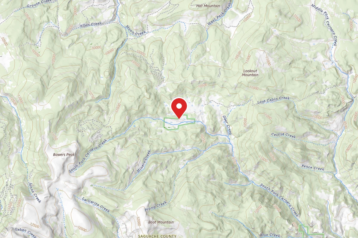 Dispersed Site near 37.9681, -106.5233