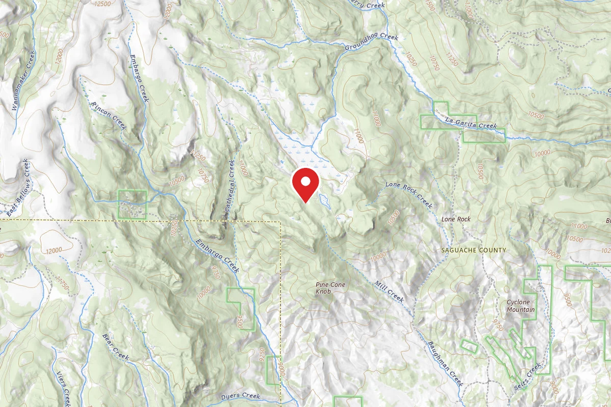 Dispersed Site near 37.8394, -106.5788