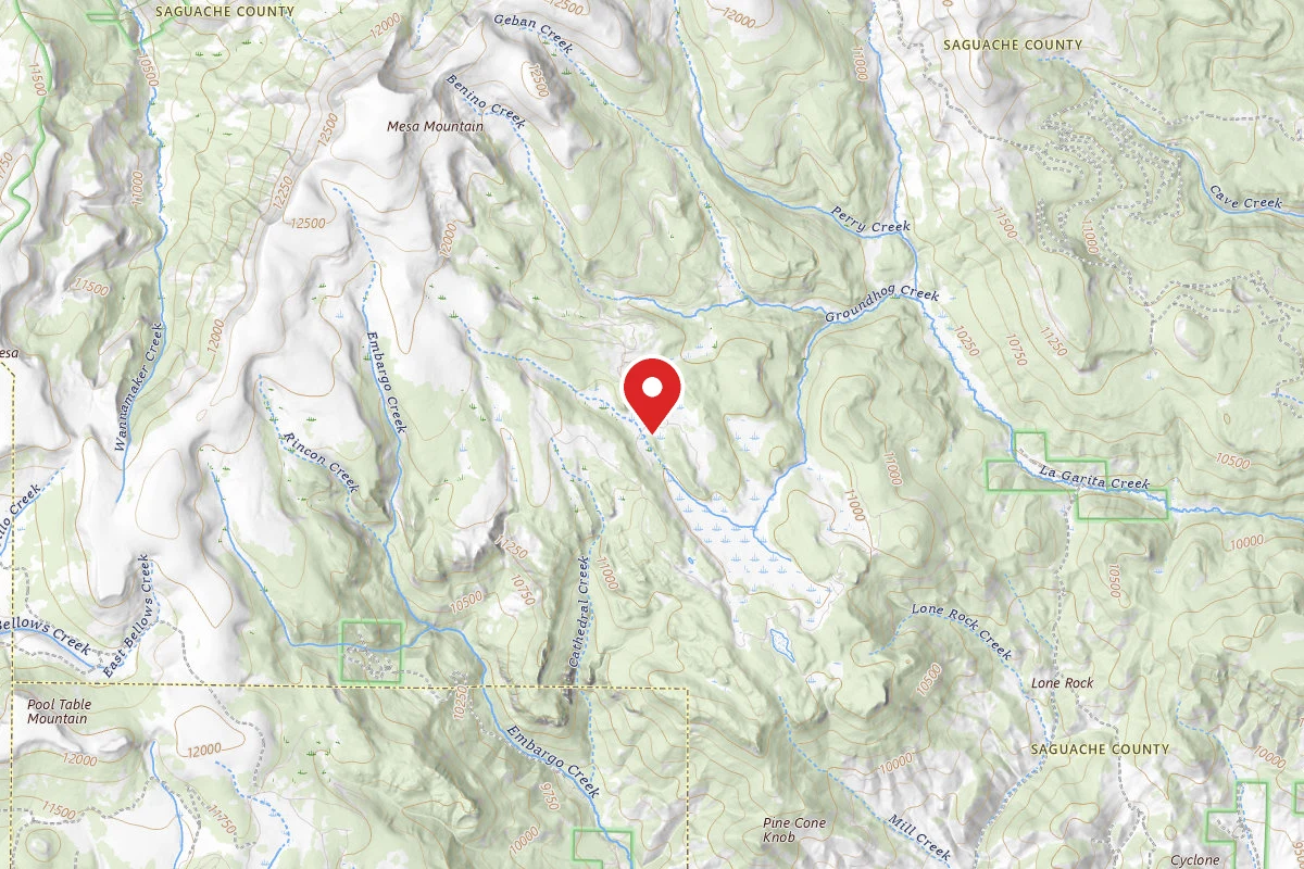 Dispersed Site near 37.8662, -106.5928
