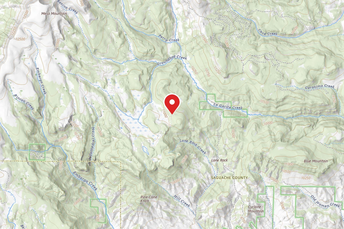 Dispersed Site near 37.8568, -106.5564