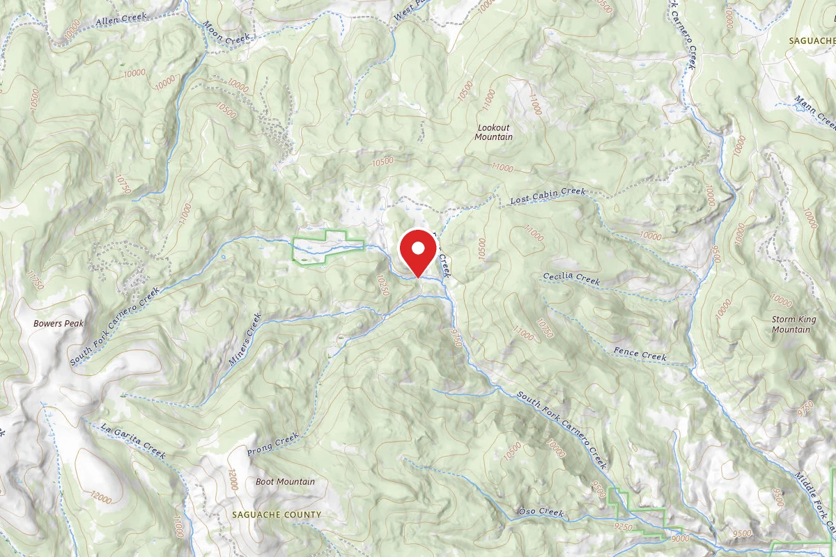 Dispersed Site near 37.9608, -106.5009