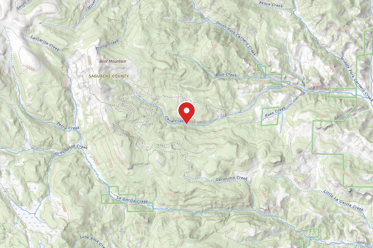 Dispersed Site near 37.8939, -106.4929