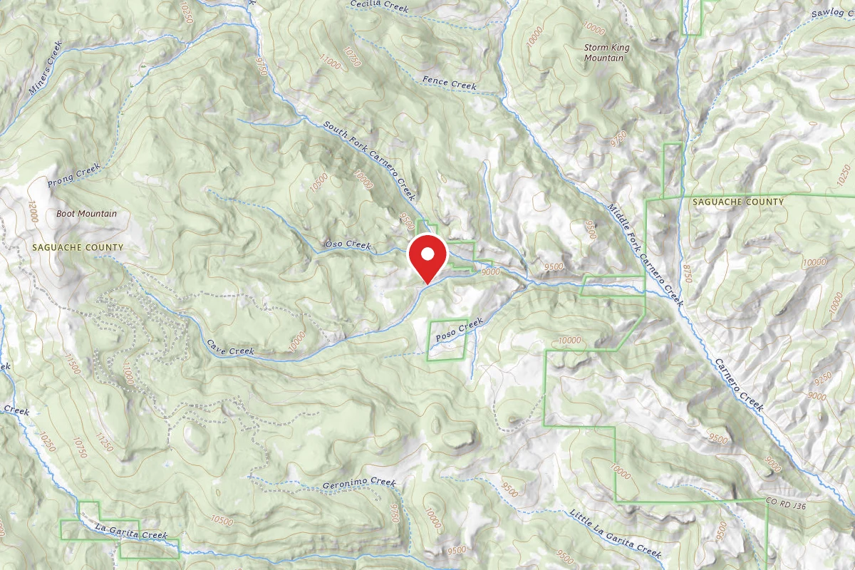 Dispersed Site near 37.9076, -106.4516