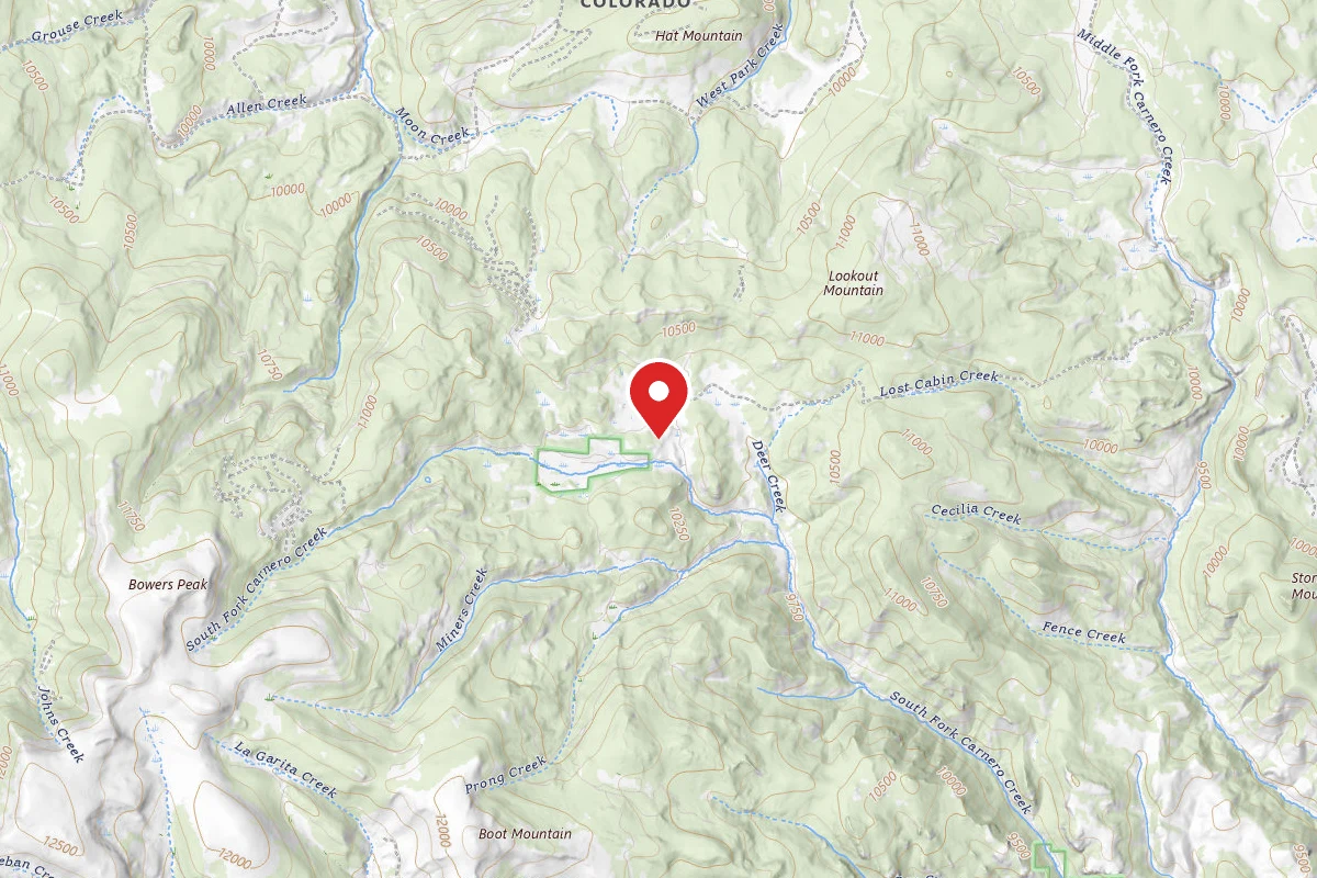 Dispersed Site near 37.9699, -106.5129