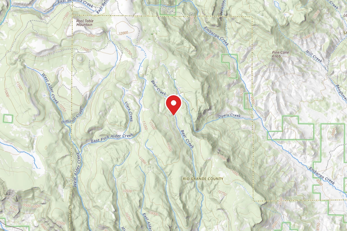 Dispersed Site near 37.7881, -106.6339