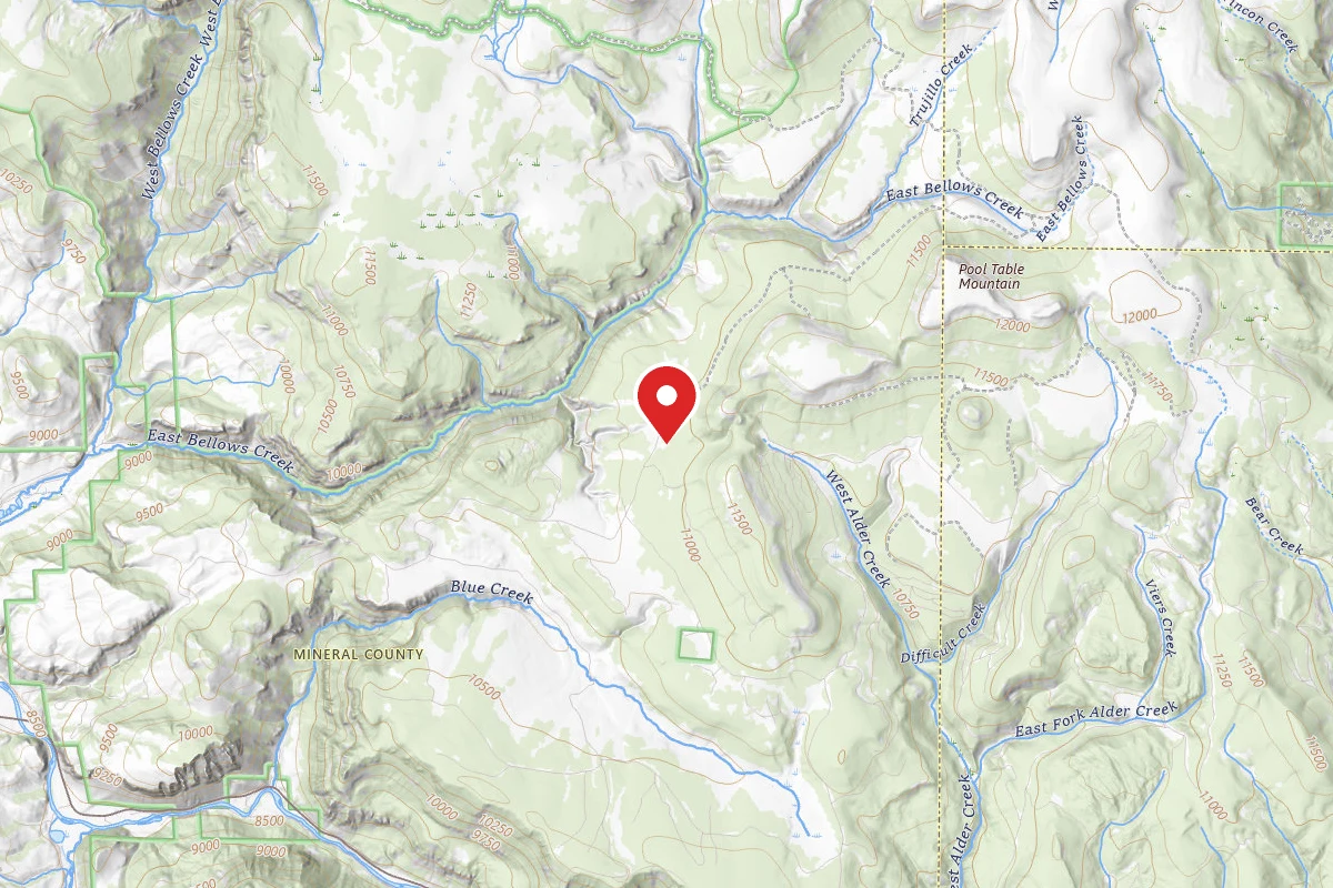 Dispersed Site near 37.8111, -106.7366