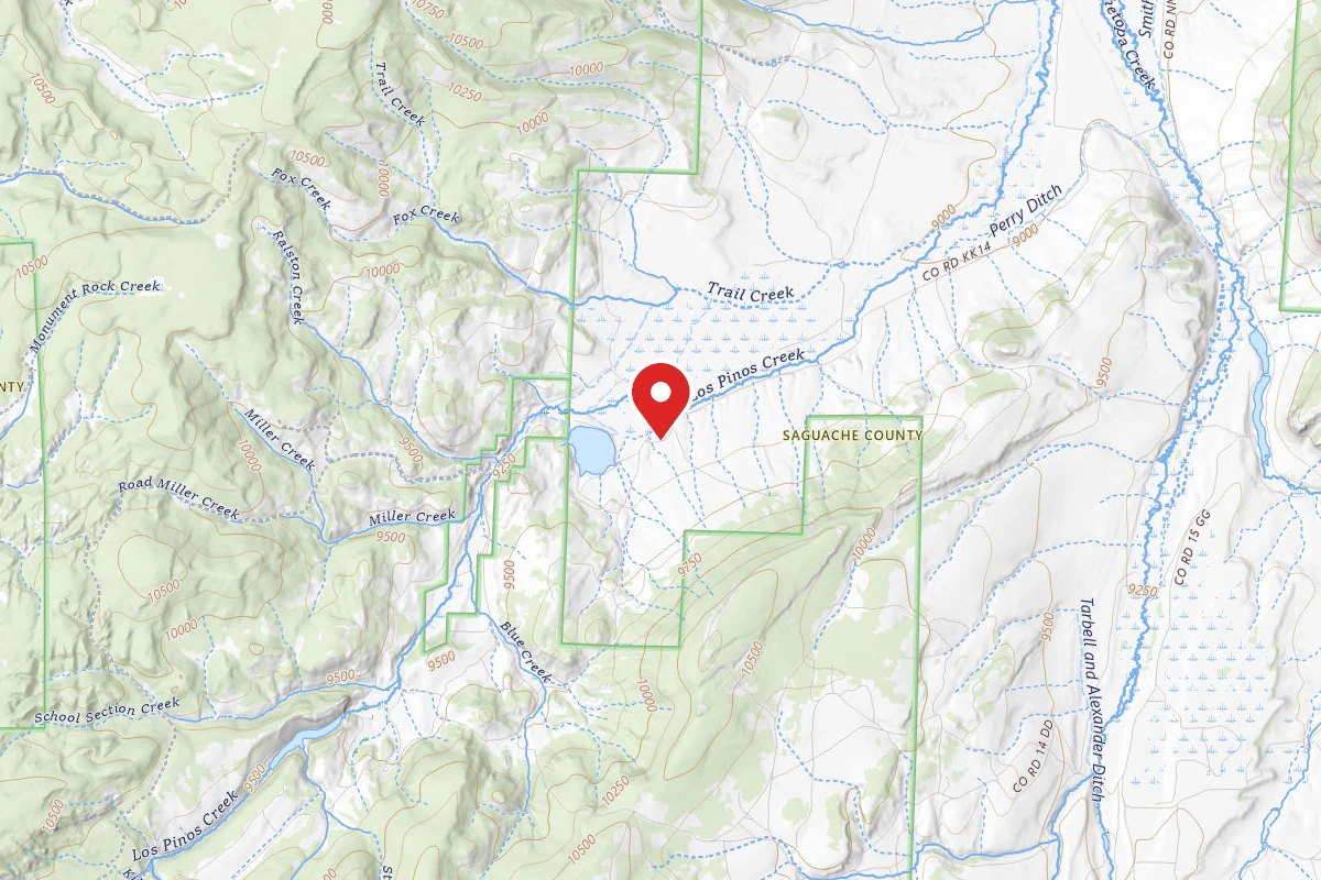Dispersed Site near 38.1941, -106.8277