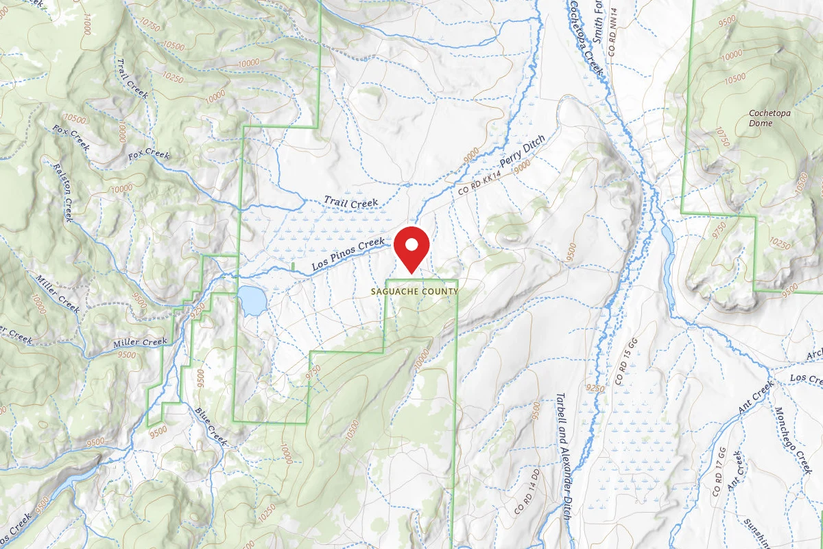 Dispersed Site near 38.1980, -106.7986