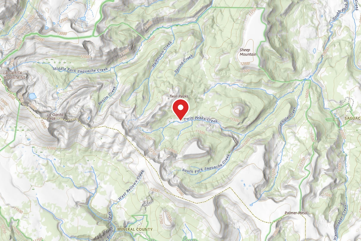 Dispersed Site near 37.9179, -106.7650