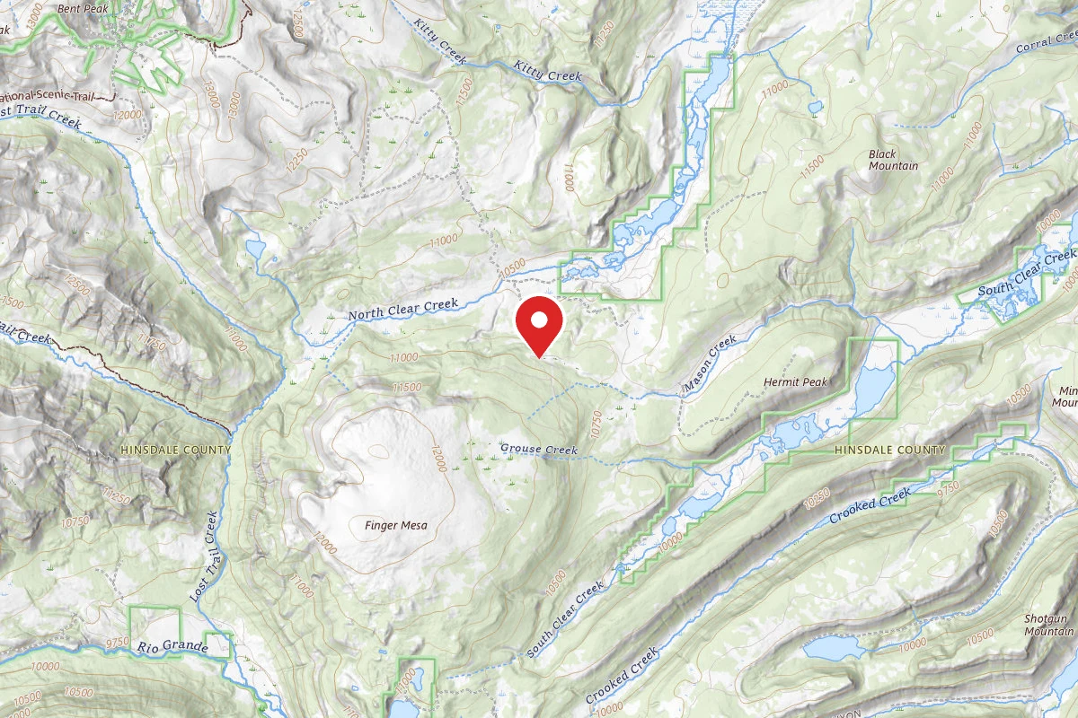 Dispersed Site near 37.8087, -107.2881