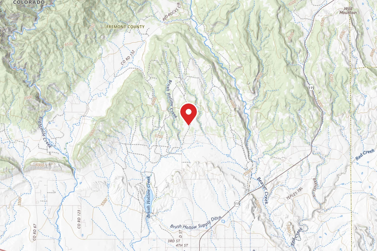 Dispersed Site near 38.4954, -105.0300