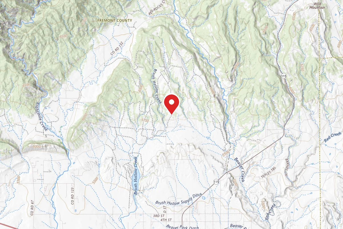 Dispersed Site near 38.4935, -105.0303