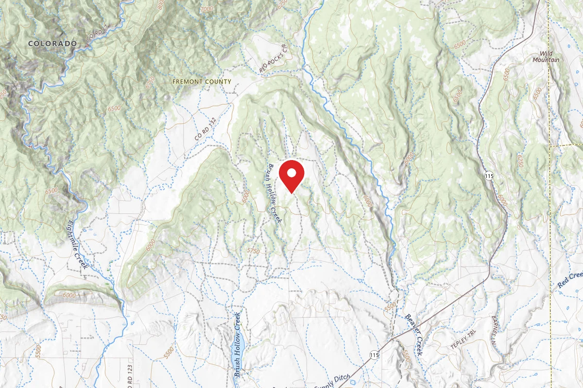 Dispersed Site near 38.5065, -105.0328