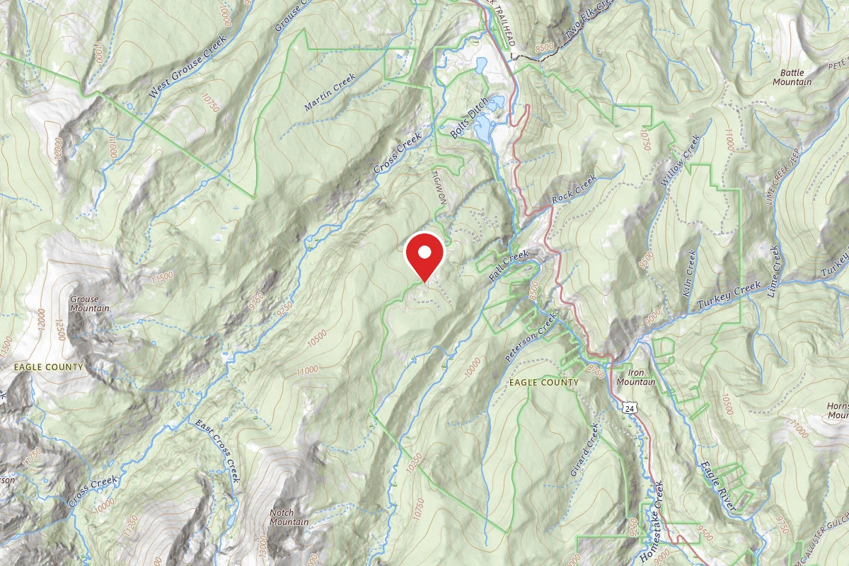 Dispersed Site near 39.5232, -106.4223