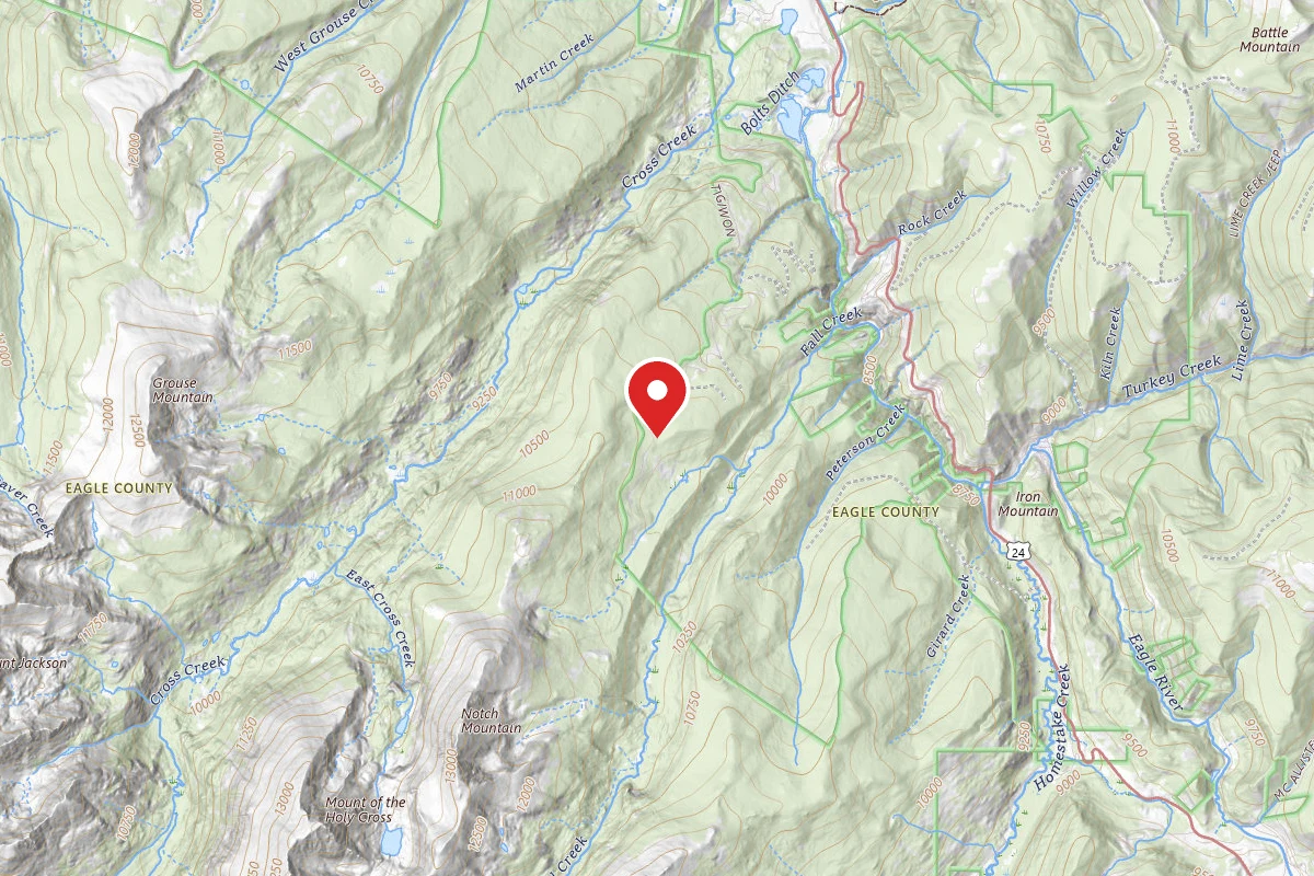 Dispersed Site near 39.5135, -106.4292