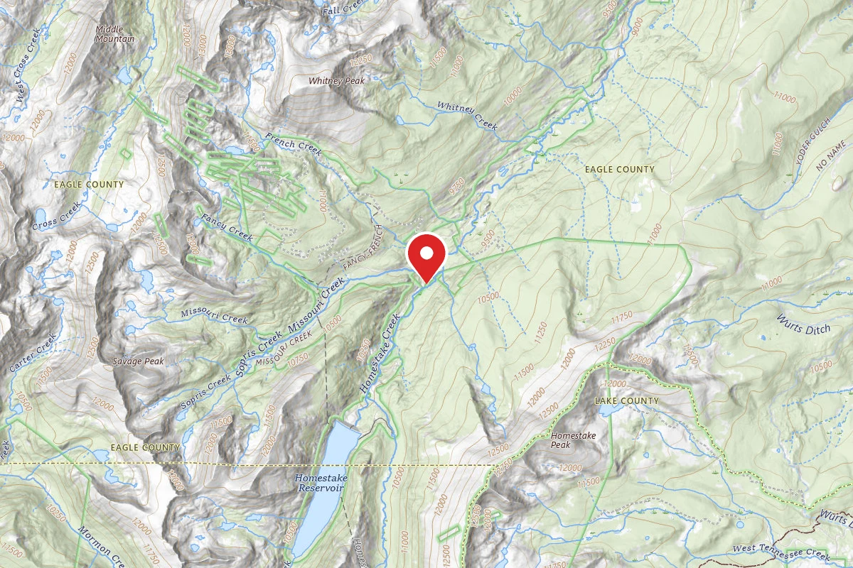 Dispersed Site near 39.3957, -106.4439