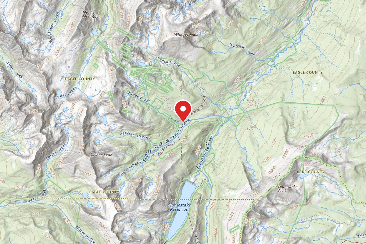 Dispersed Site near 39.3956, -106.4675