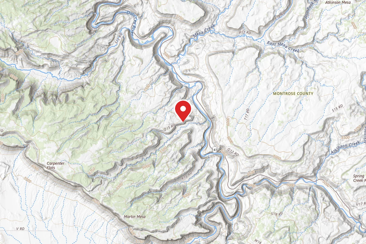 Dispersed Site near 38.4126, -108.8327