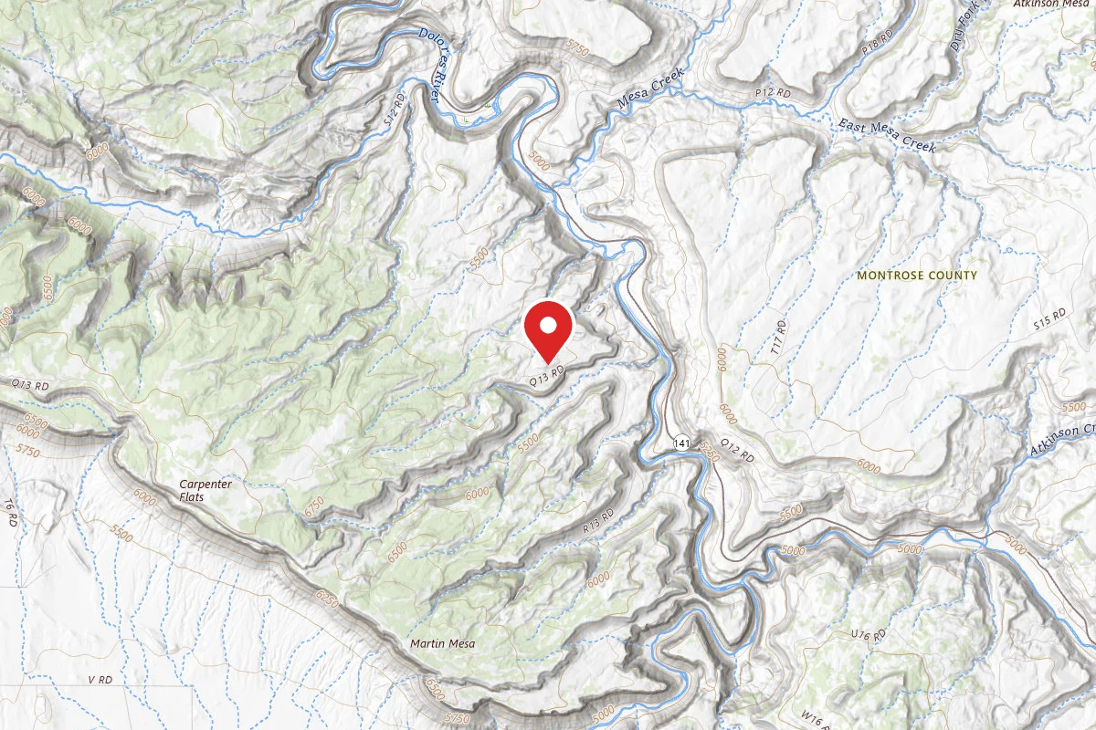 Dispersed Site near 38.4119, -108.8399