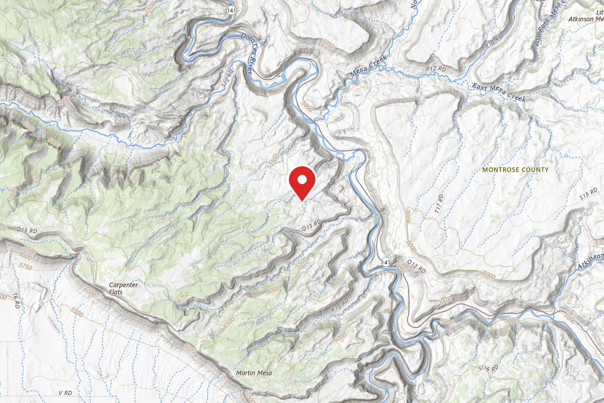 Dispersed Site near 38.4166, -108.8434