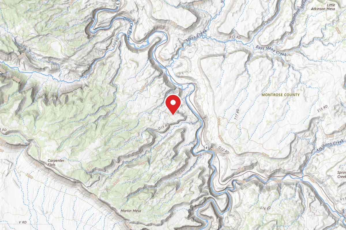 Dispersed Site near 38.4157, -108.8347