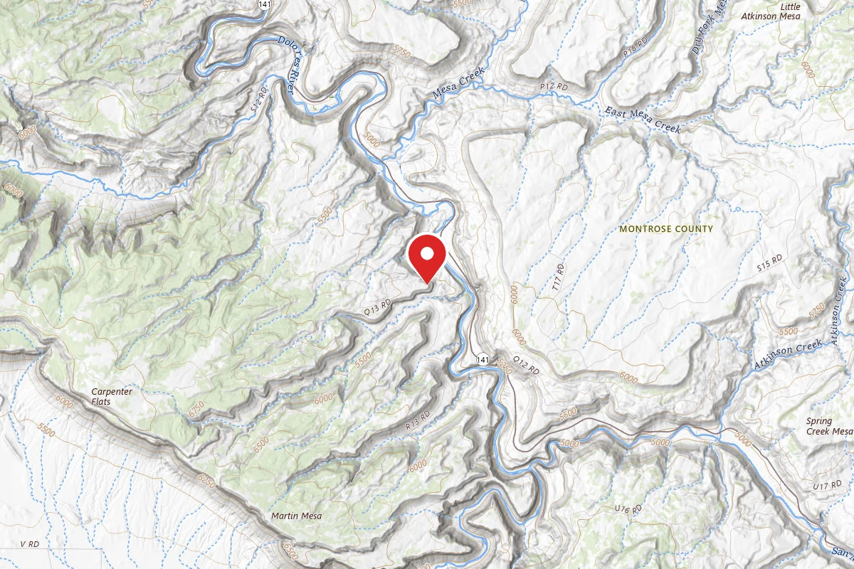 Dispersed Site near 38.4146, -108.8283