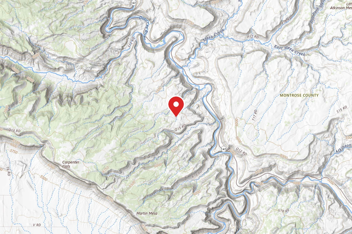 Dispersed Site near 38.4151, -108.8427