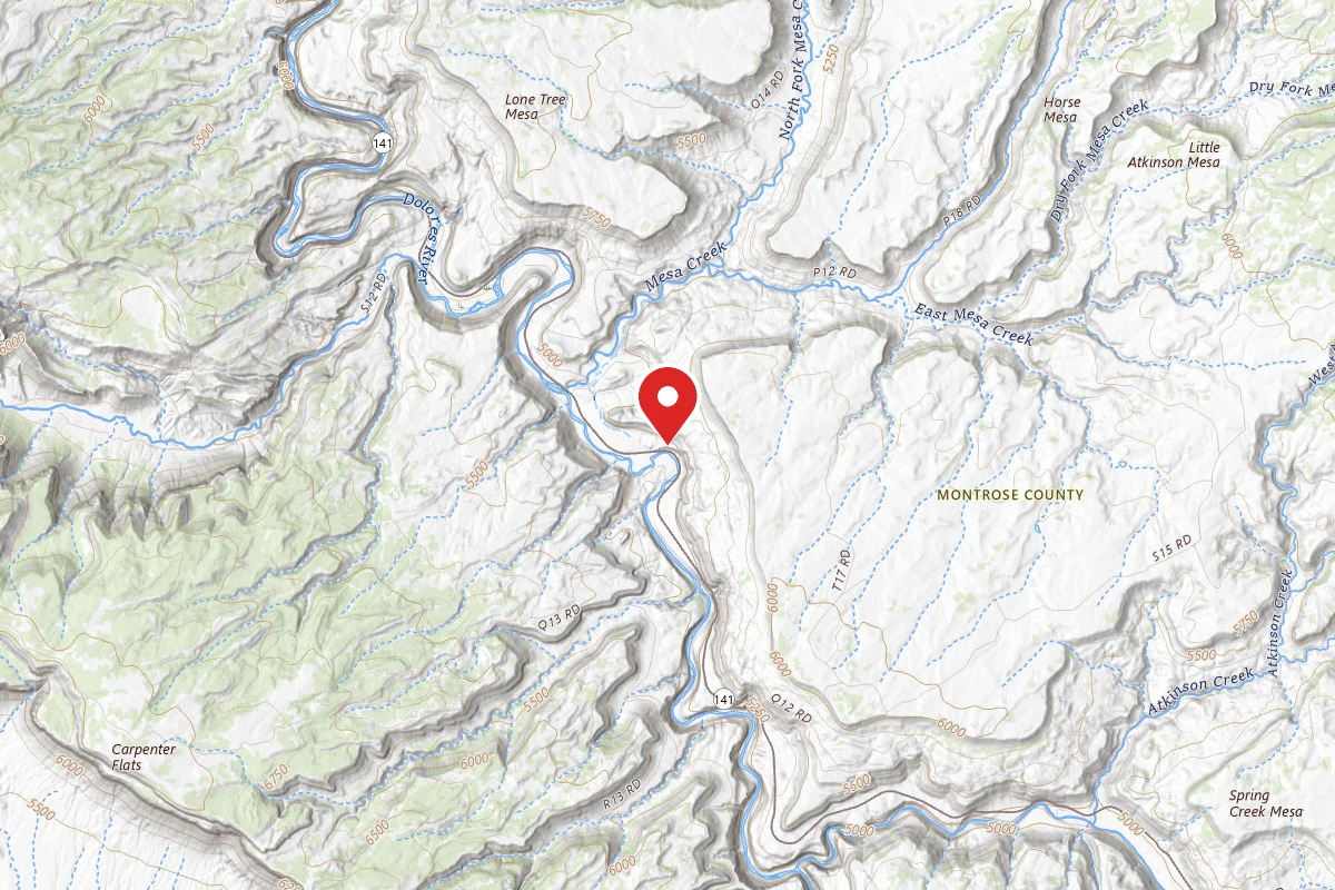 Dispersed Site near 38.4311, -108.8235
