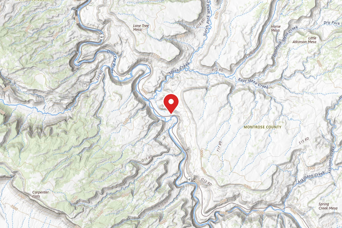 Dispersed Site near 38.4313, -108.8258