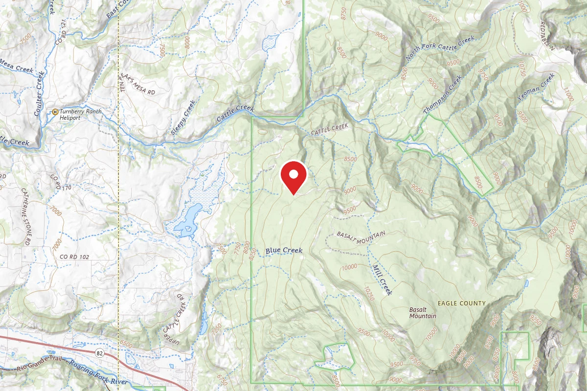 Dispersed Site near 39.4464, -107.0521