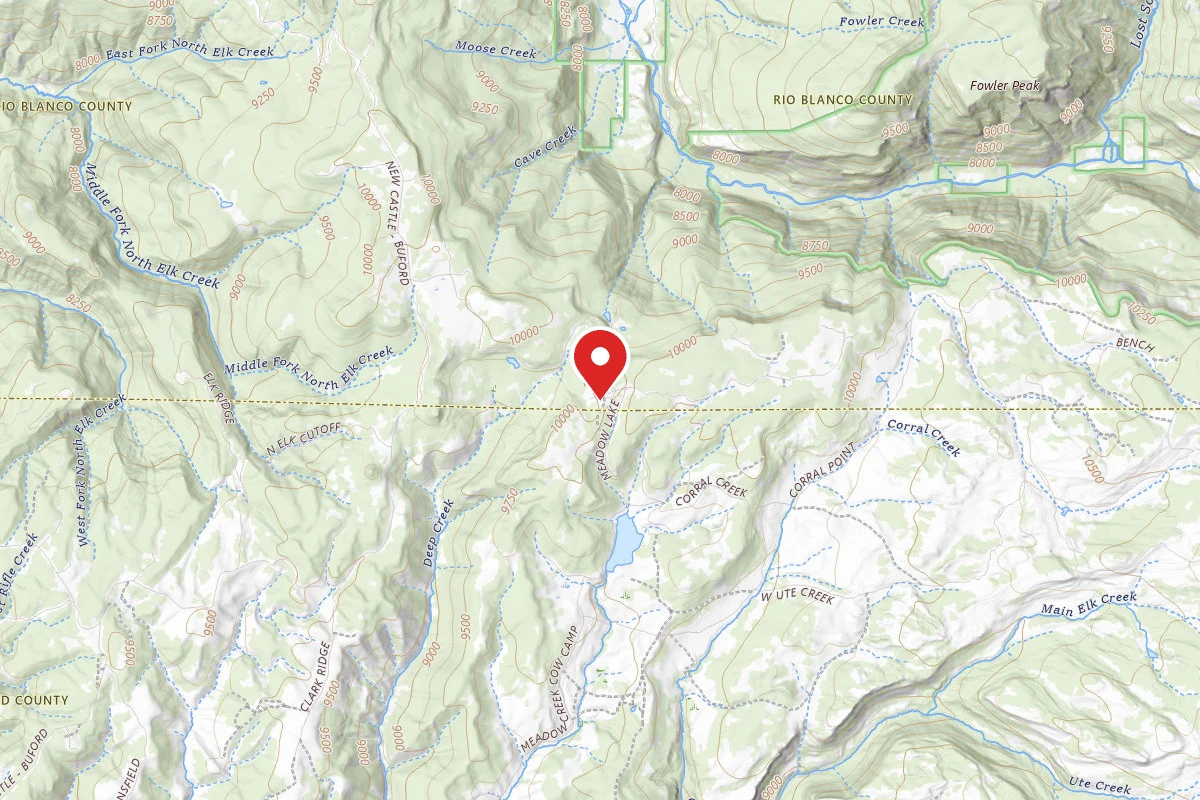 Dispersed Site near 39.8295, -107.5465