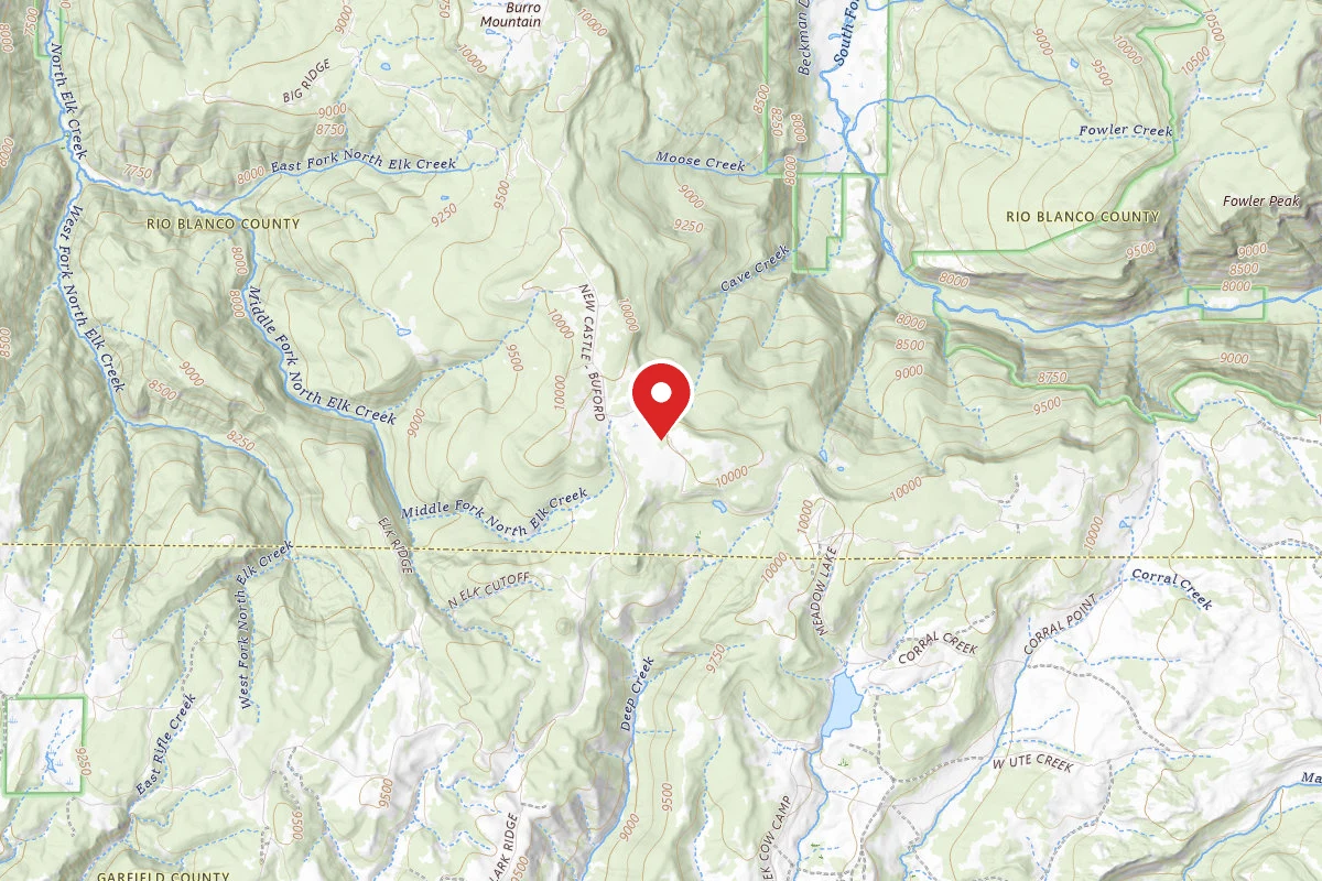 Dispersed Site near 39.8423, -107.5705