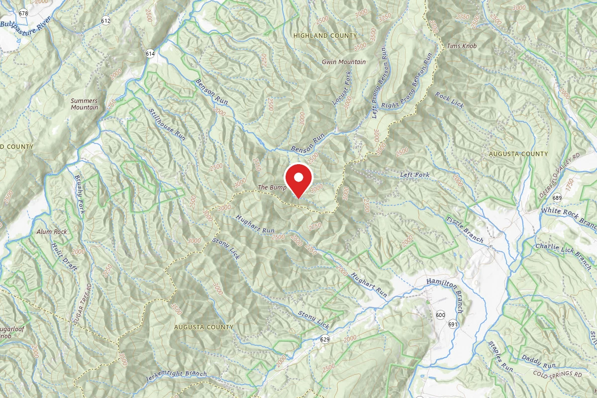 George Washington NF Dispersed - Blue Ridge