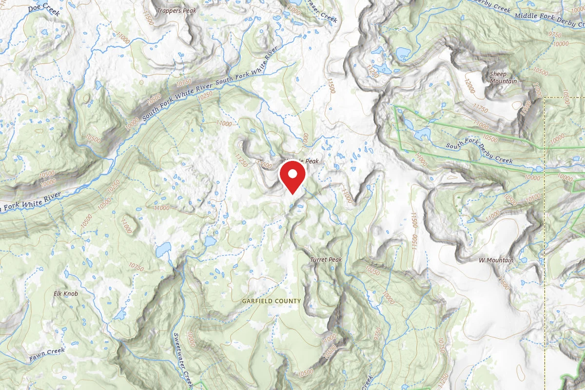 Dispersed Site near 39.8928, -107.2024