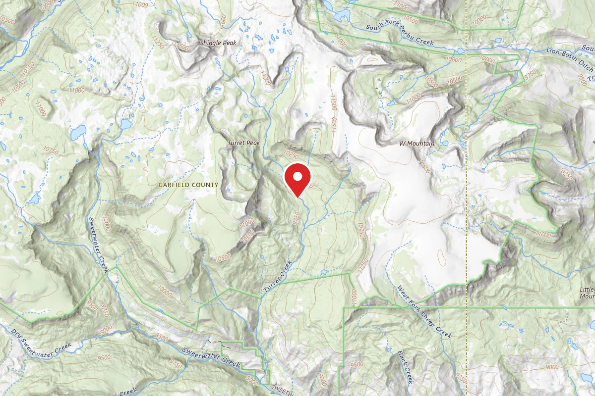 Dispersed Site near 39.8606, -107.1720