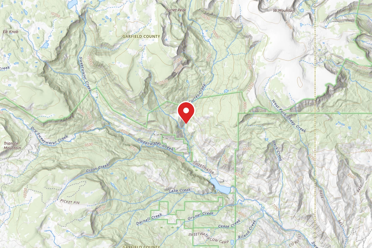 Dispersed Site near 39.8268, -107.1850