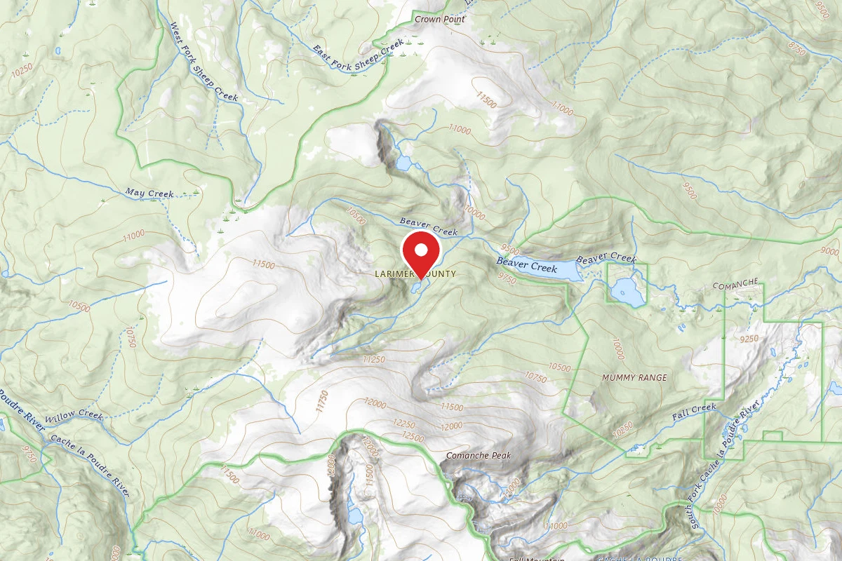 4 dispersed campsites