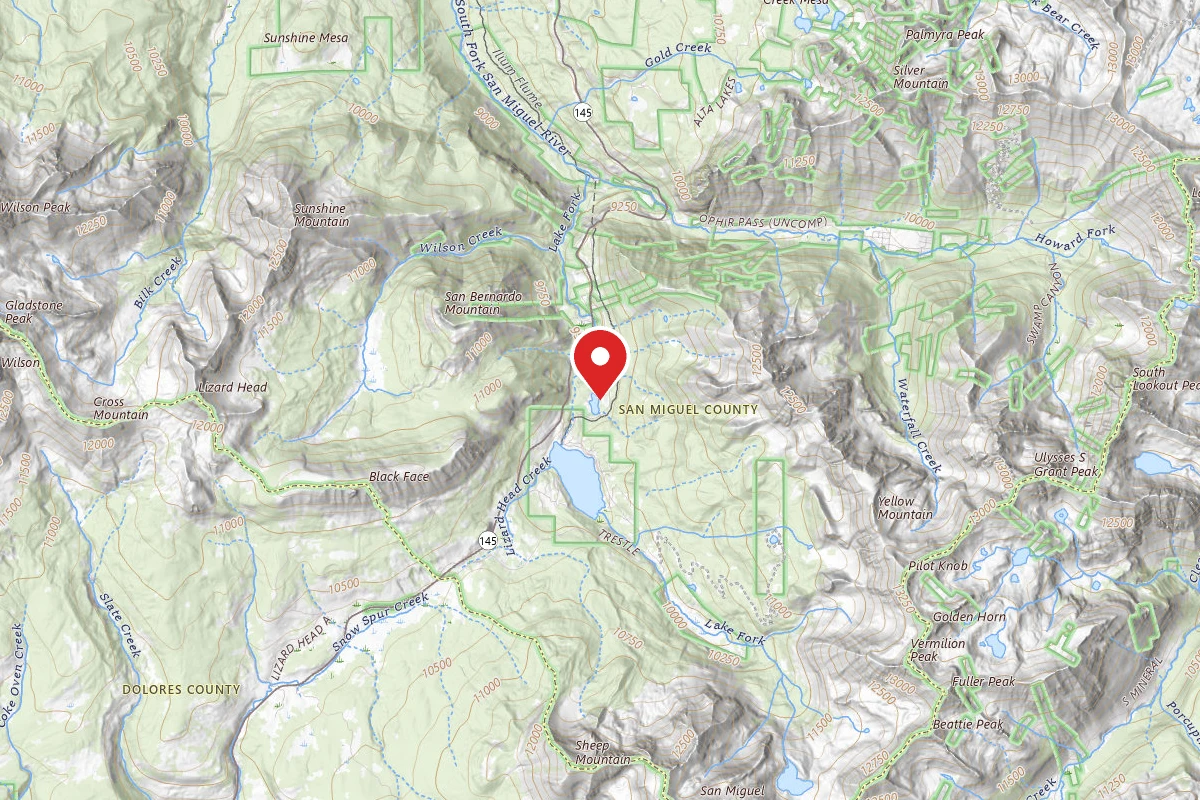 Priest Lake Designated Camping Area