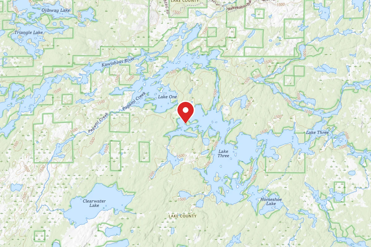 Dispersed Site near 47.9063, -91.4707