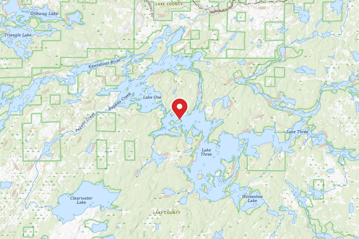 Dispersed Site near 47.9077, -91.4651