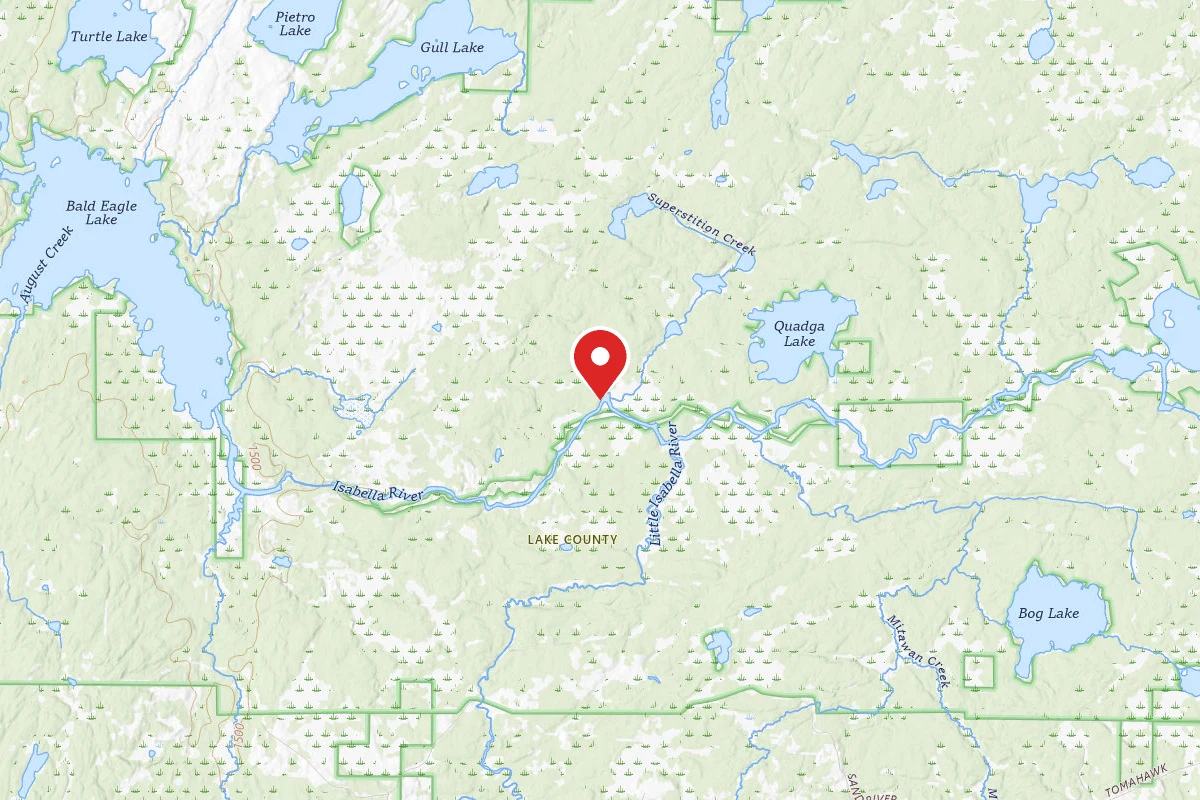 Dispersed Site near 47.8094, -91.4676