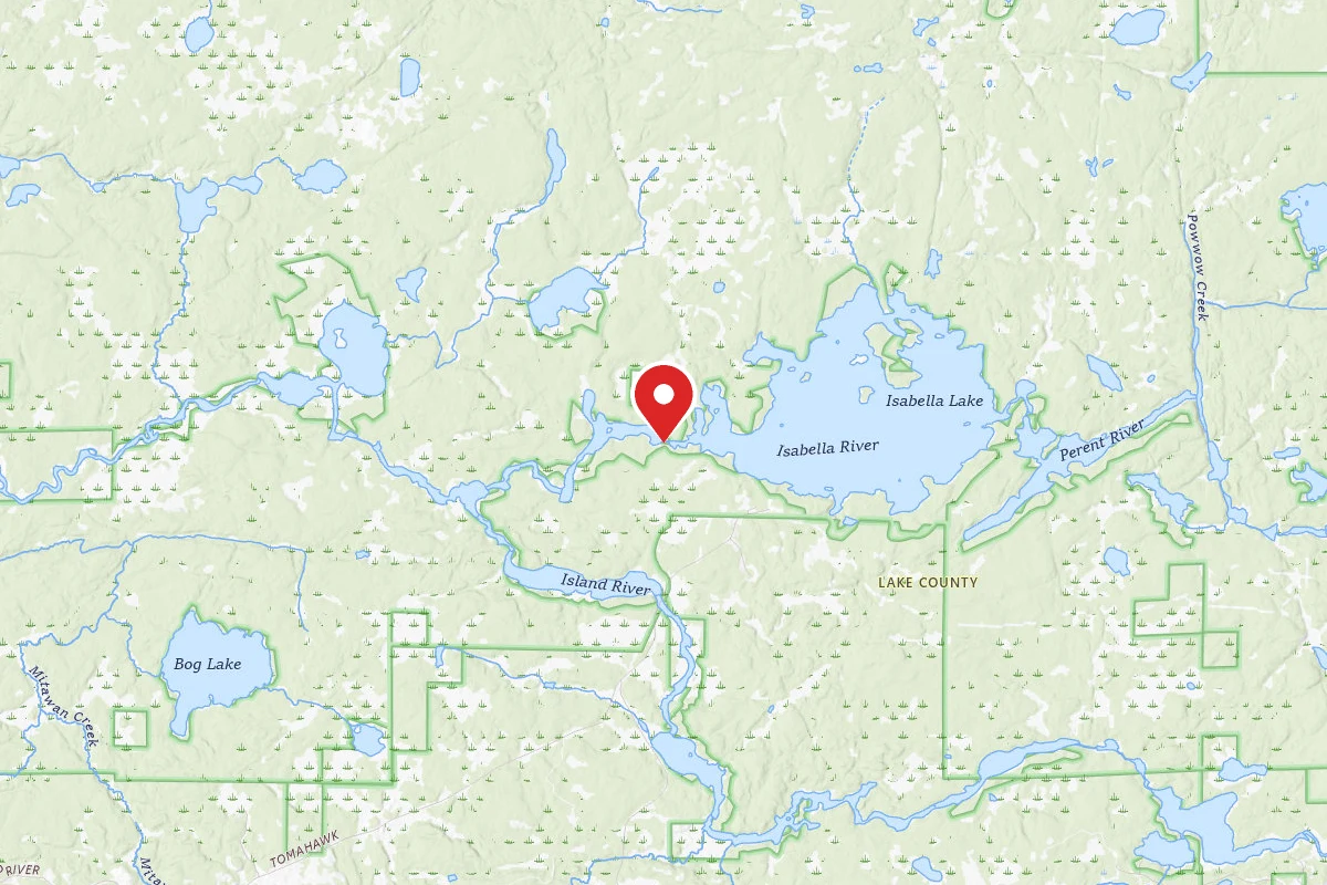 Dispersed Site near 47.8079, -91.3199