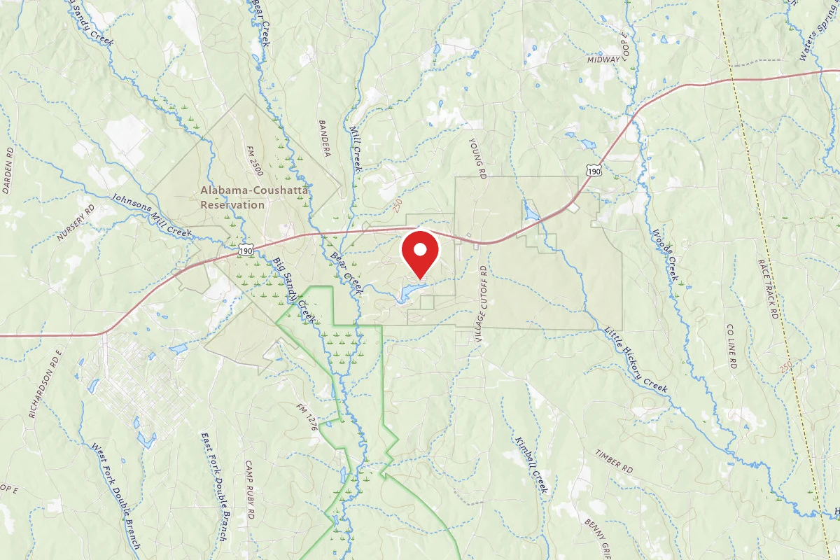 Tombigbee Lake - AC Indian Reservation