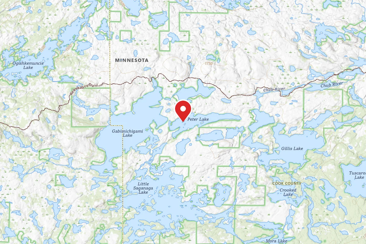 Dispersed Site near 48.0655, -90.9906