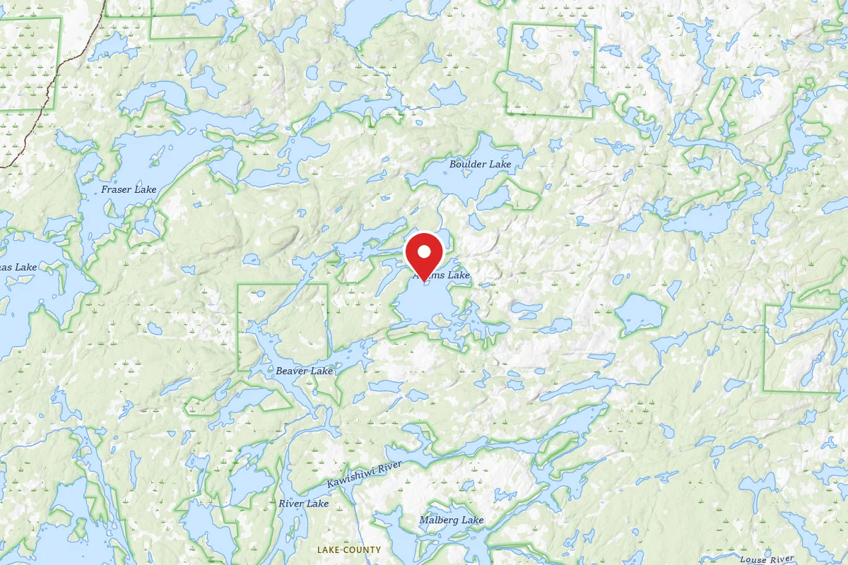 Dispersed Site near 47.9936, -91.1298