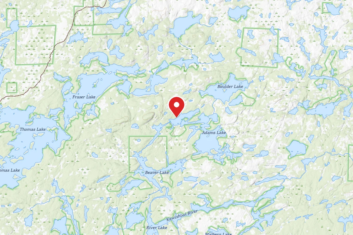 Dispersed Site near 48.0007, -91.1476