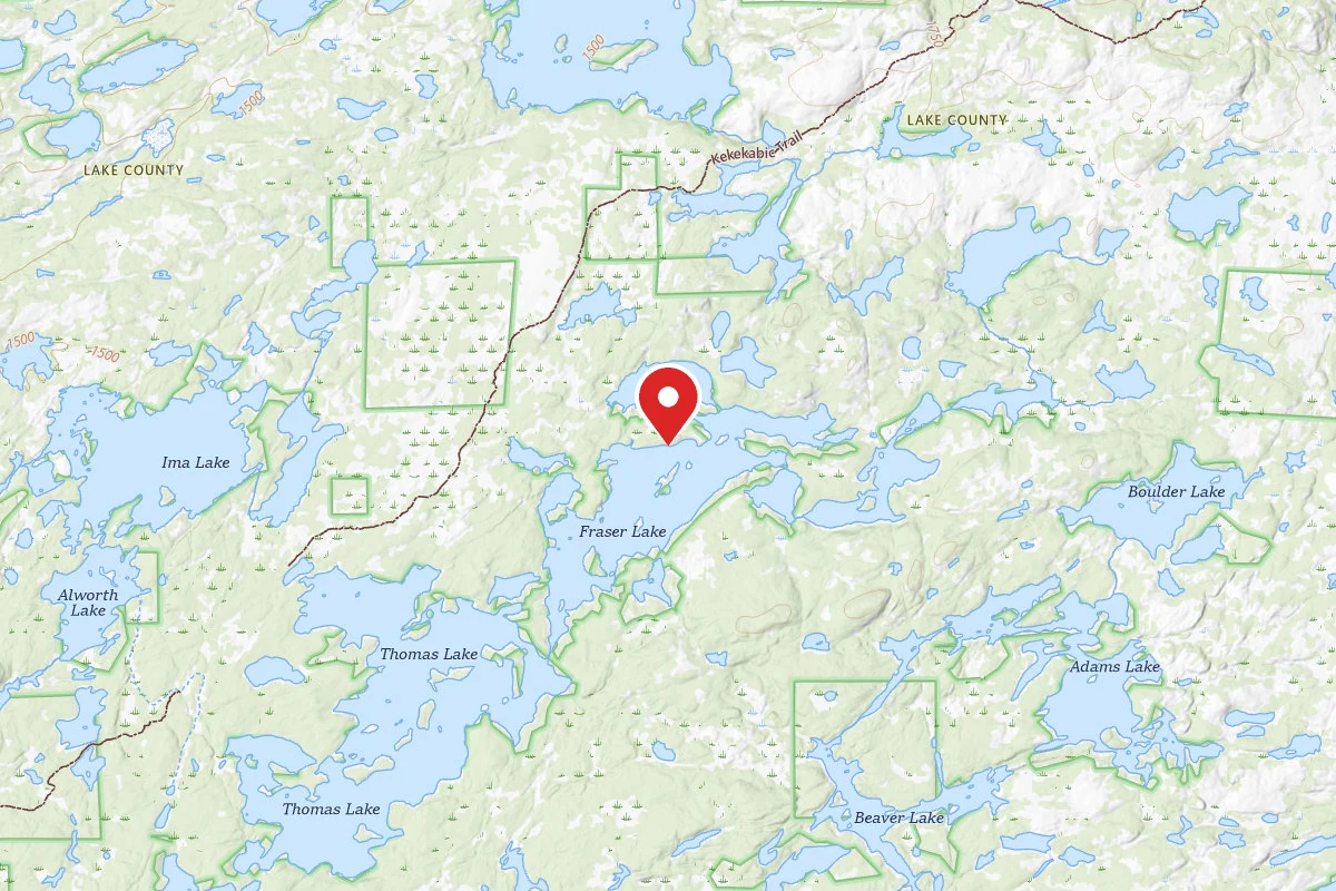 Dispersed Site near 48.0176, -91.1945