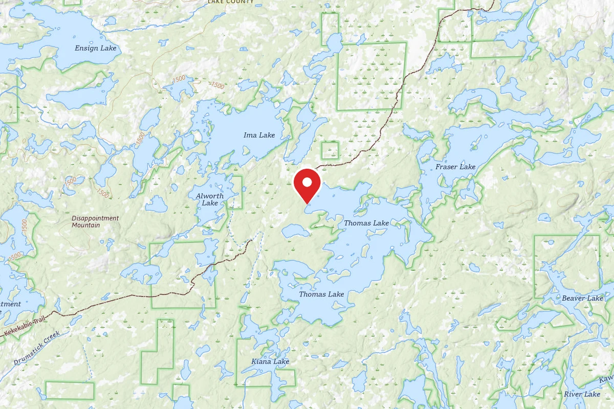 Dispersed Site near 48.0003, -91.2513