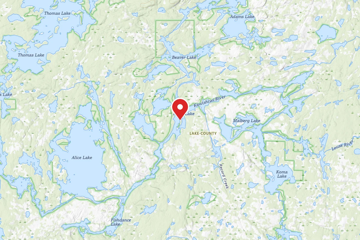 Dispersed Site near 47.9552, -91.1613